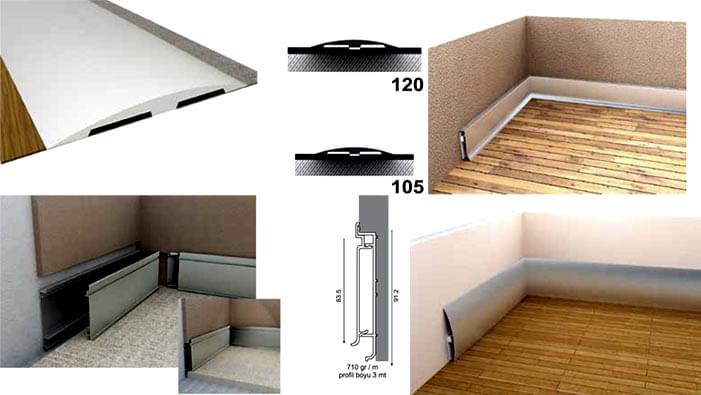 Aluminyum Süpürgelik