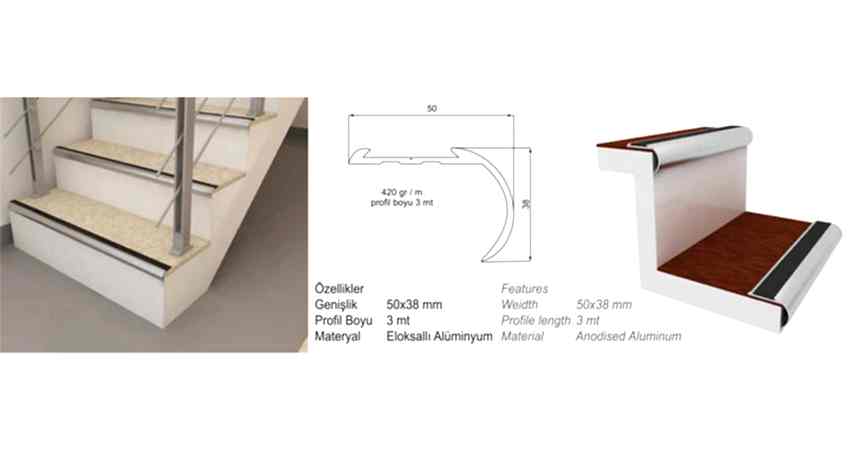 Alüminyum Süpürgelik